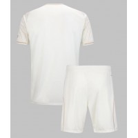 Otroški Nogometni dresi Nottingham Forest Gostujoči 2025-26 Kratek Rokav (+ Kratke hlače)
